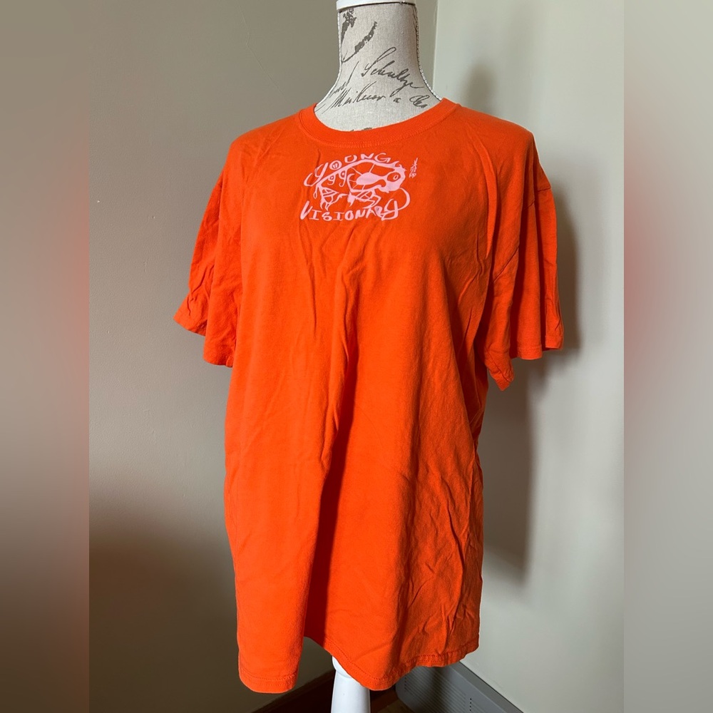 TC Bright Orange Cotton Tee